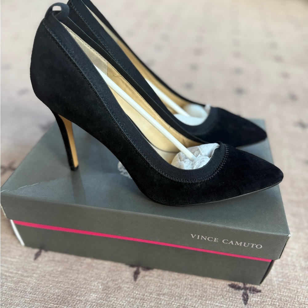 Vince Camuto Classic Black Heels